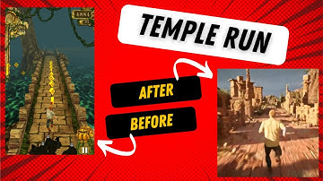 TEMPLE RUN - Before and After - UNREAL ENGINE 5 [4K]
