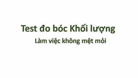 Test đo bóc khối lượng tự động theo Thông tư 13 trên Thư viện QS