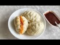 Пигоди с Емди!Рецепт моей бабушки!Джусай пигоди찐부추만두.왕만두 Steamed big dumplings