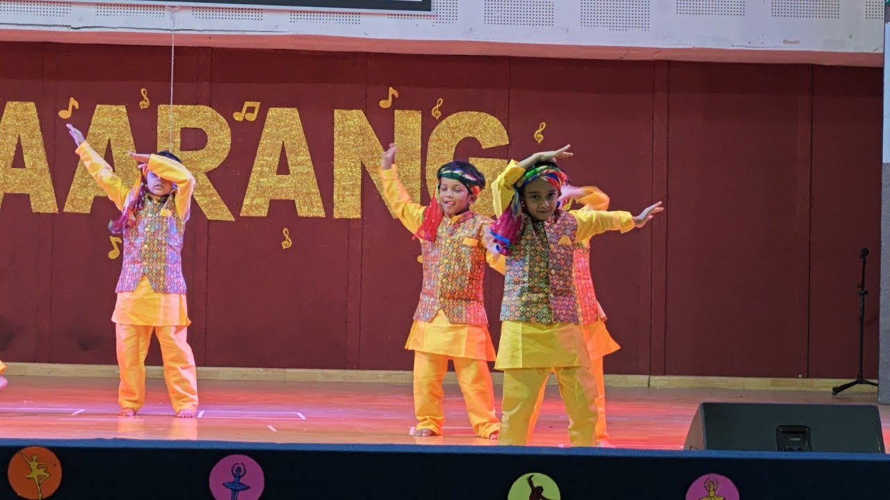 Amey's Performance - Rang De Basanti - Kangaroo Kids International, Vignanagar Annual Day 2025 
