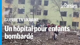 Ukraine: un hôpital pédiatrique et une maternité ravagés à Marioupol