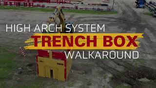 GroundWorks Safety Systems High Arch Trench Box - Walk Around