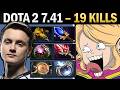 Invoker with Octarine and 19 Kills - Dota 7.41