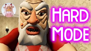 ANGRY GRANDPA! (SCARY OBBY) HARD MODE Roblox Gameplay Walkthrough No Death Escape Obby [4K]