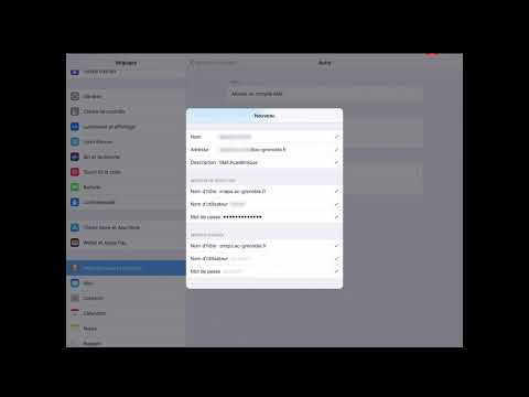 Tuto - Comment configurer application mail education nationale sur iOS