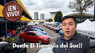 V Seccion está en vivo desde El Tianguis del Automóvil Periférico Sur!