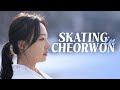 강, 스케이트, 한복 그리고 철원 Skating at Korea