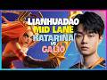 Rank 1 Katarina : This Dude is CRUSHING Galio With INSANE Mechanics