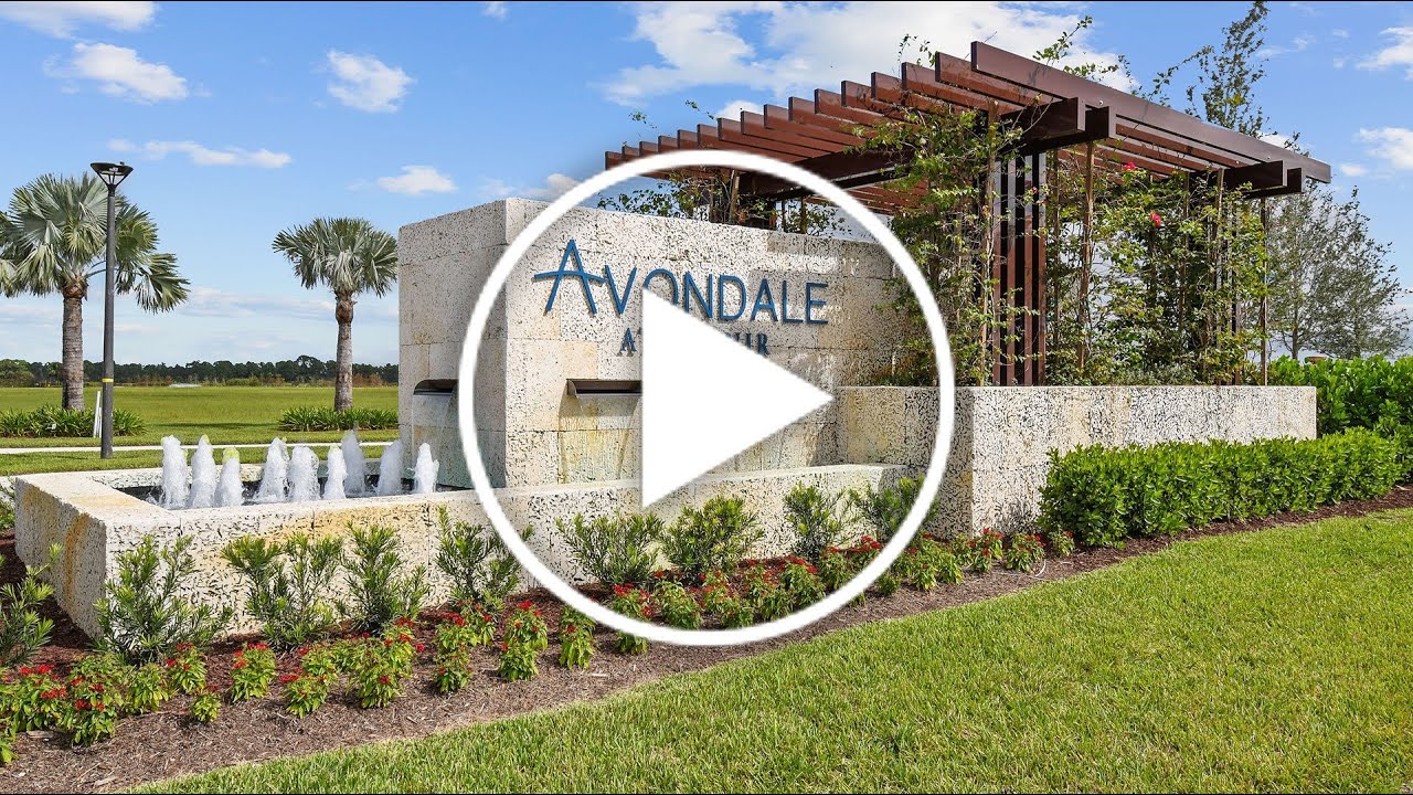 New Homes in Palm Beach Avondale at Avenir Home Builder DiVosta
