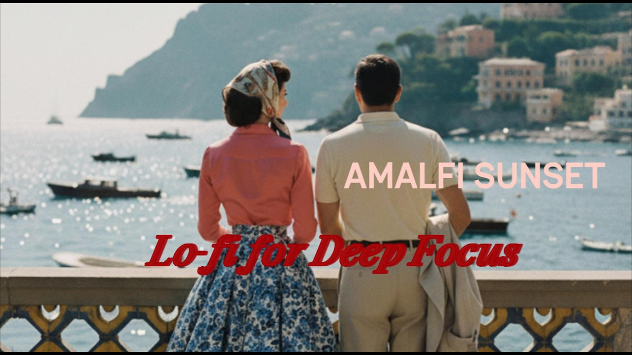 Amalfi Sunset  | Lo-fi Chill Pop for Deep Focus & Study