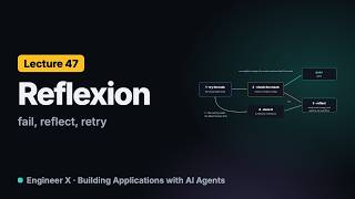 Reflexion for AI Agents: Reflect, Store and Retry | Building Applications with AI Agents L47