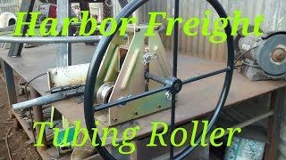 Harbor Freight Tubing Roller Review