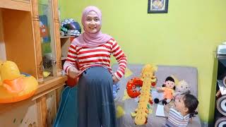 KOMPILASI TERBAIK MAMAH Zeline tiup masukin balon dalam baju DOORRR | Zeline vlog