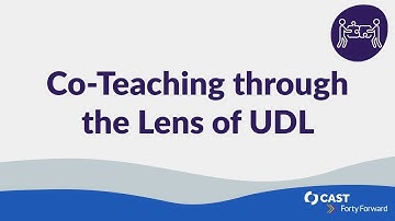 Co-Teaching through the Lens of UDL Webinar
