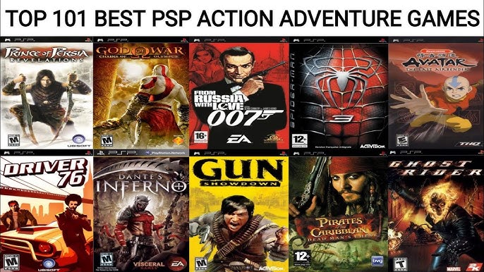 Top PSP Games - Action/Adventure (Links to download Emulator and ROMs) 