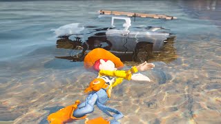 Gta 5 Water Ragdolls Woody Jumps/Fails Ep.2 (Euphoria Physics Funny | Moments)