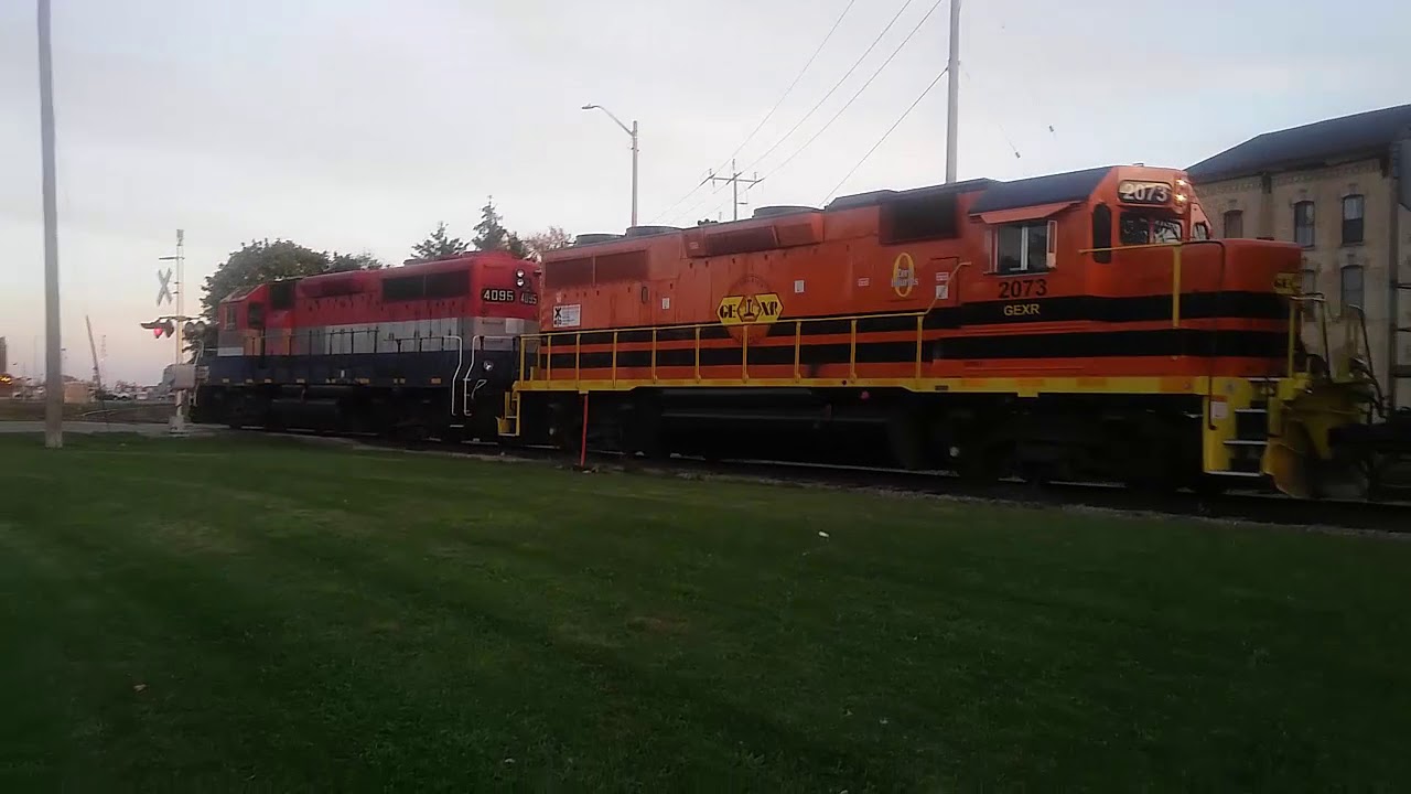 [4095 Leading!] GEXR 516 Arriving in Stratford Oct 17 2017