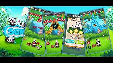 Panda Pop - Level 35 - Bobble Shooter - Free Game for iOS: iPhone / iPad - Android and PC