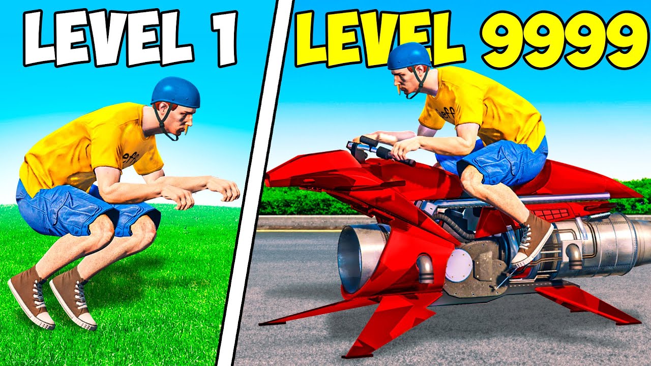 Jeffy Upgrades BIKES to GOD BIKES in GTA 5!