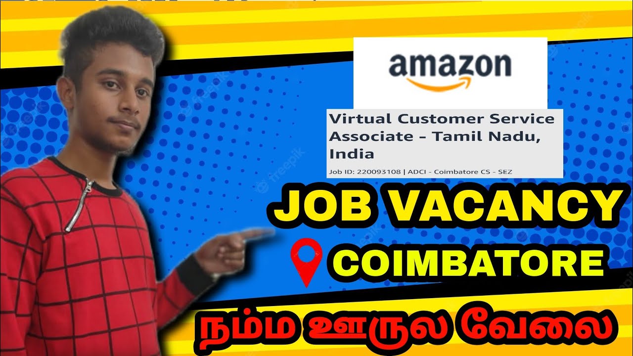 Freshers 2022 2021 Amazon Job Vacancy In Coimbatore Virtual Freshers 2022 2021 Amazon Job Vacancy In Coimbatore Virtual