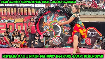 Pertama Kali❗NIKEN SALINDRY Ngepang Sampe Kesurupan Jaranan MAYANGKORO ORIGINAL Live Perak Jombang