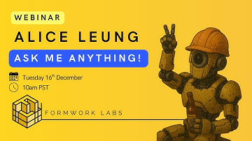 Formwork Labs Ask Me Anything (AMA) - Apply now for next Cohort