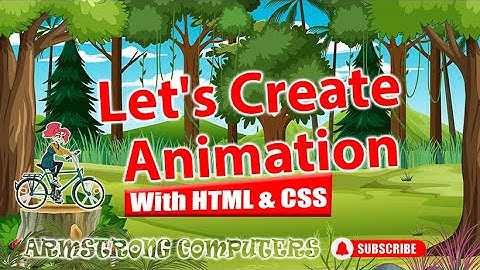 How to Create Animals in HTML and CSS? - Animation Tutorial in HTML and CSS - Animation by Coding