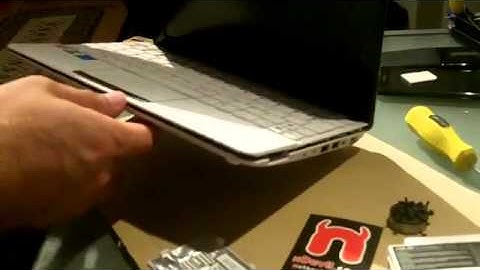 Asus Eee PC 1015B RAM Upgrade and HDD   YouTube