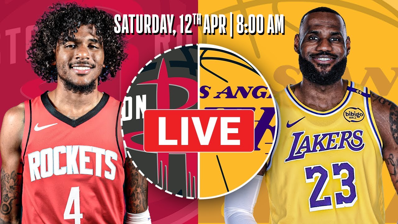 Houston Rockets at Los Angeles Lakers [OFFICIAL LIVE STREAM] - YouTube
