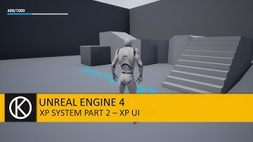 Unreal Engine 4 - XP System Part 2 : XP Bar UI