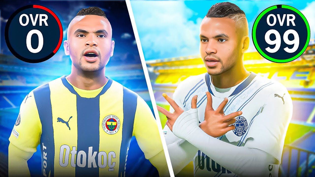 EN NESYRI 0 OVERALL OLDU! // HER GOL +1 OVERALL ARTIYOR!