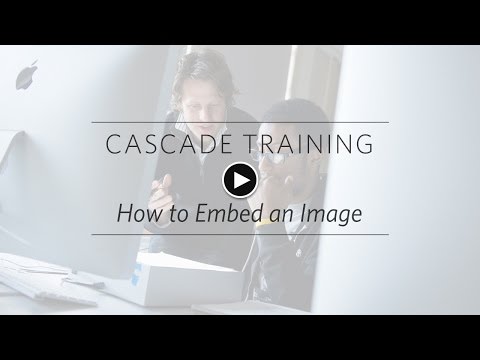Cascade Training 5: How to Embed an Image