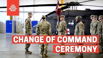Headquarters Battalion Change Of Command Ceremony of U.S. Army. Doc 2018