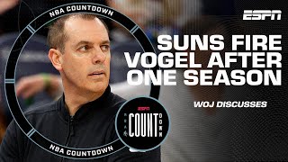 Woj details Suns firing Frank Vogel \& Mike Budenholzer being a top candidate | NBA Countdown