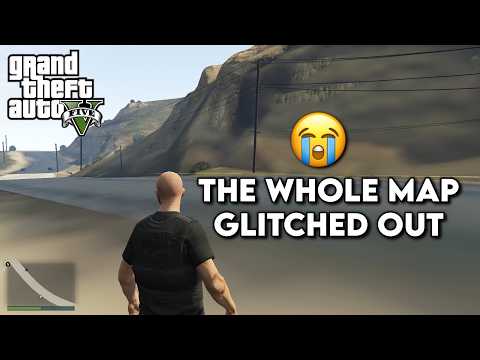 The Entire Map Glitched Out 😭 - GTA 5 Legacy