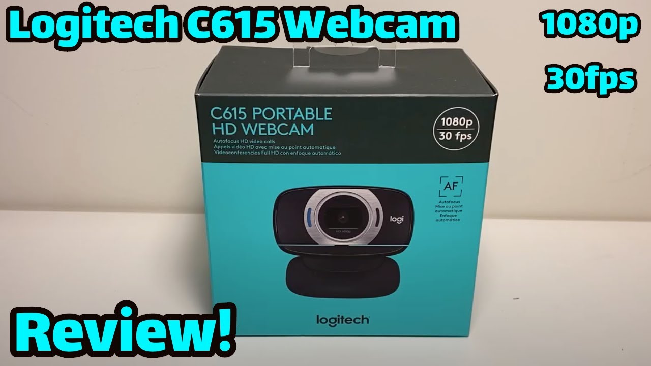 Logitech C615 Review! (1080p) - YouTube