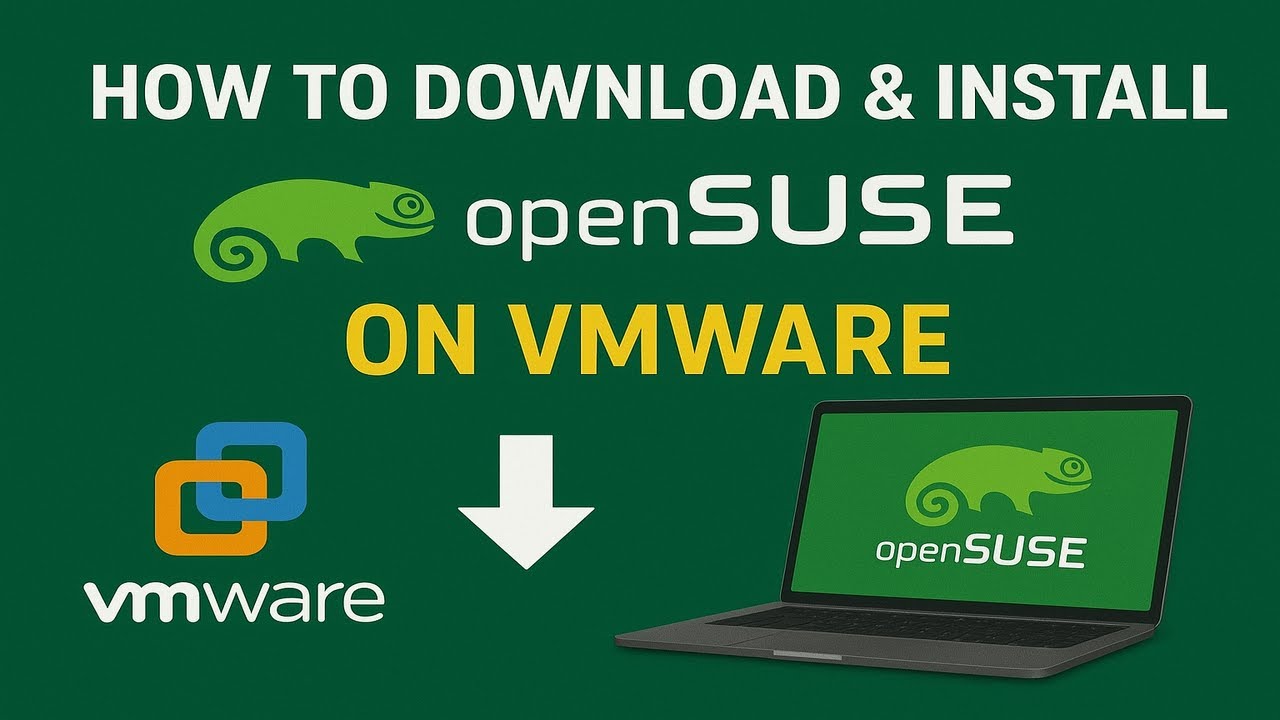 How to Download & Install openSUSE on VMware (Step-by-Step Tutorial ...