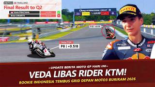 URIARTE MENANGIS !! VEDA UNGGULI 10 RIDER KTM DI DEBUT MOTO3 BURIRAM 2026 DENGAN HONDA NSF250RW