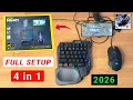 Ant Esports MG401 Combo Unboxing Full SeTup | Keyboard Mouse Mobile Se Free Fire Max Play 2026