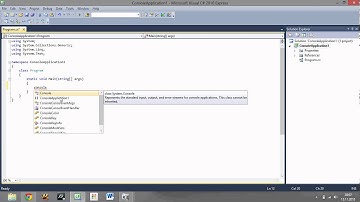 Csharp (c#) Ekrana Yazı Yazdırmak - Console Application
