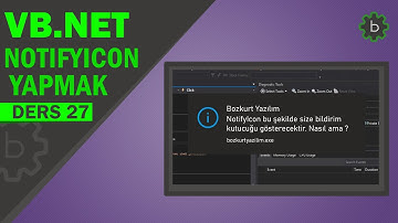 Visual Basic .Net - NotifyIcon Kullanımı (VB.NET Projeleri)