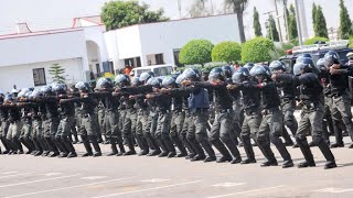 Nigeria police force NPF protest against non payment of salary Nigeria police force NPF protest against non payment of salary