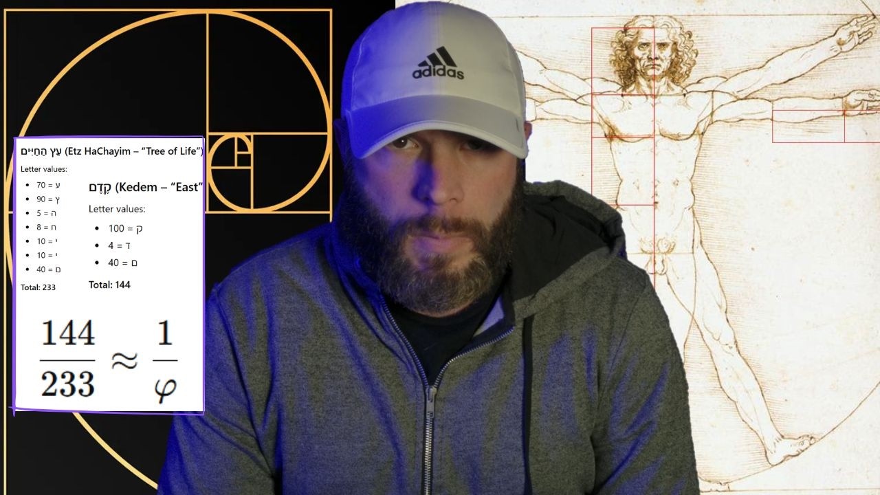 Φ DIVINE Golden Ratio φ found in Hebrew Genesis: Greek Influence or God's Fingerprint?