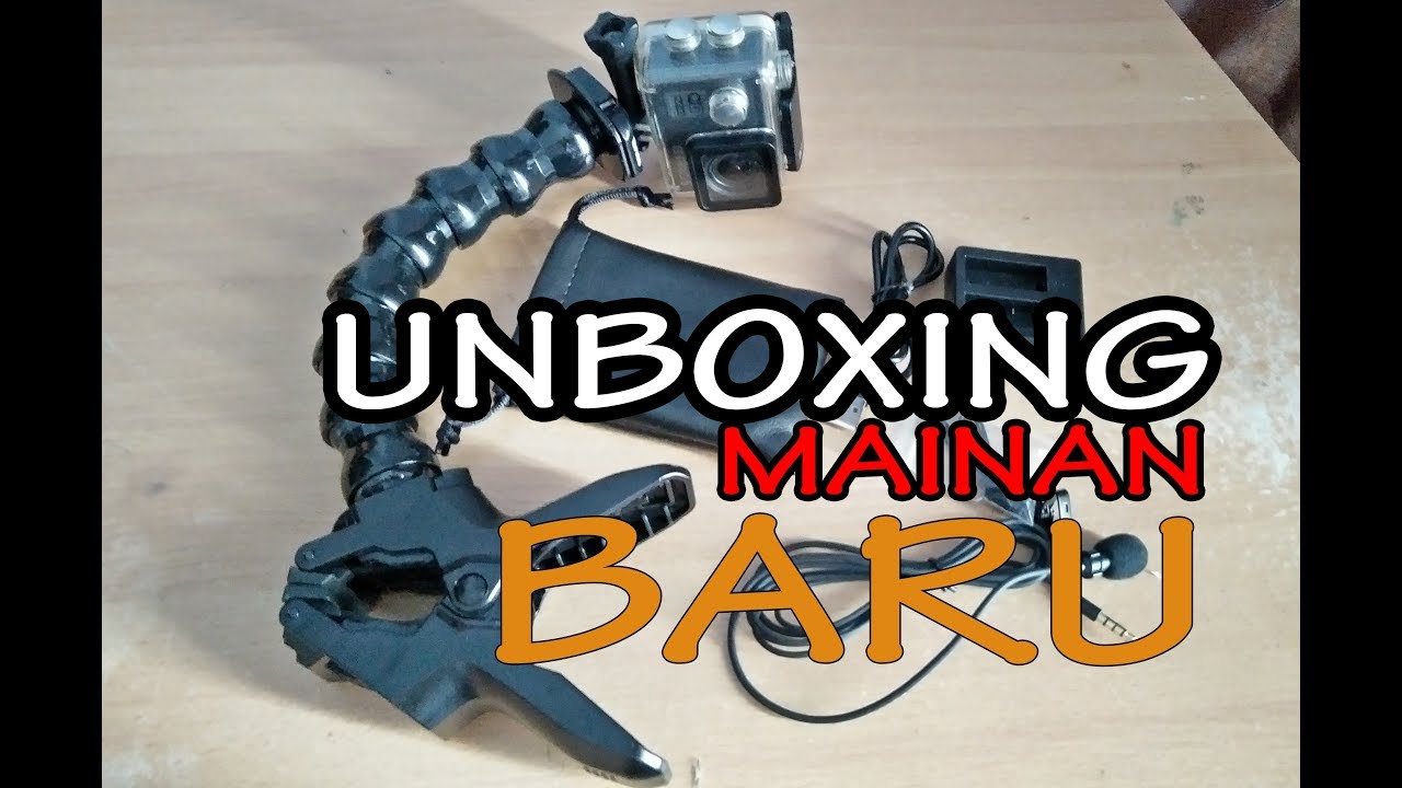 3 UNBOXING ACCESSORIES ACTION CAM YouTube