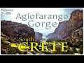 South Crete, Agiofarango Gorge February 2021, Greece - Južná Kréta v zime Agiofarango Február 2021