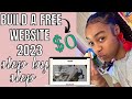How to build a free website for your small business  how to design a website for your business