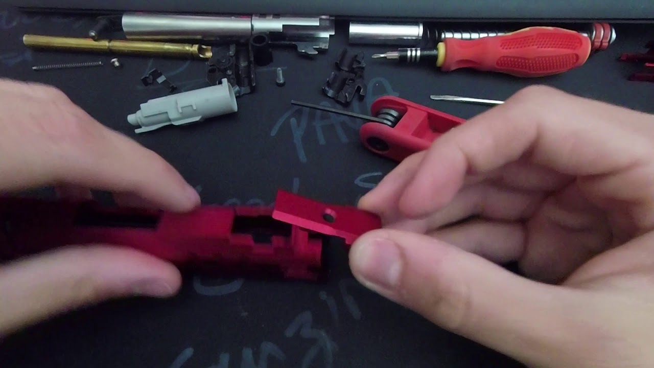 Hi-Capa Tokyo Marui, WE, KJW - Desmontagem e Montagem Completa