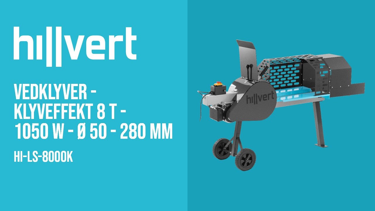 Vedklyver Hillvert HI-LS-8000K | Produktpresentation 10090576