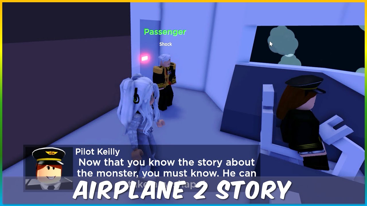 AIRPLANE 2 STORY Roblox Airplane 2 Walkthrough Good Ending YouTube 