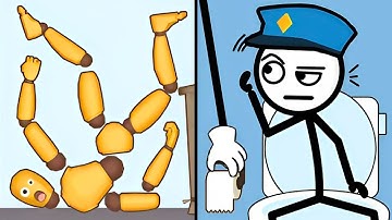 Ragdoll Break VS Thief Puzzle (Through The Wall) – Satisfying ASMR Gameplay Battle on Android & iOS